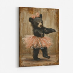 Baby Black Bear Tutu Dancer