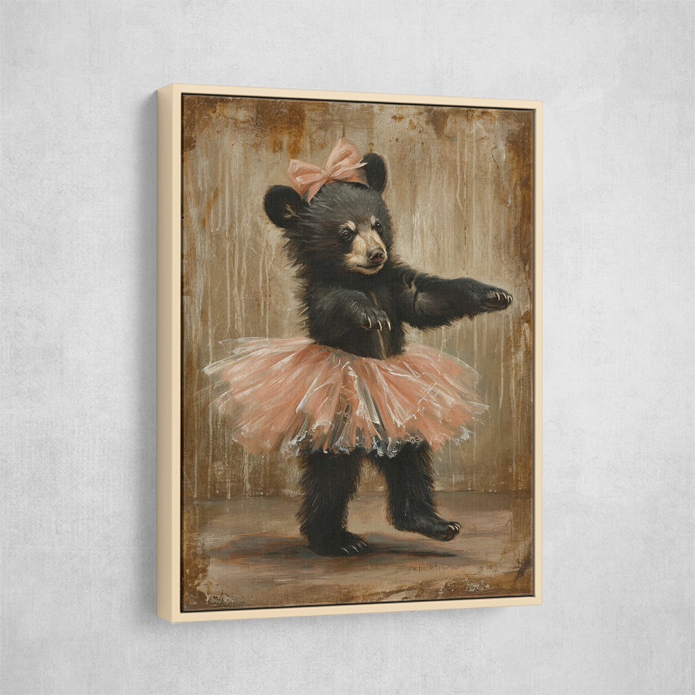 Baby Black Bear Tutu Dancer