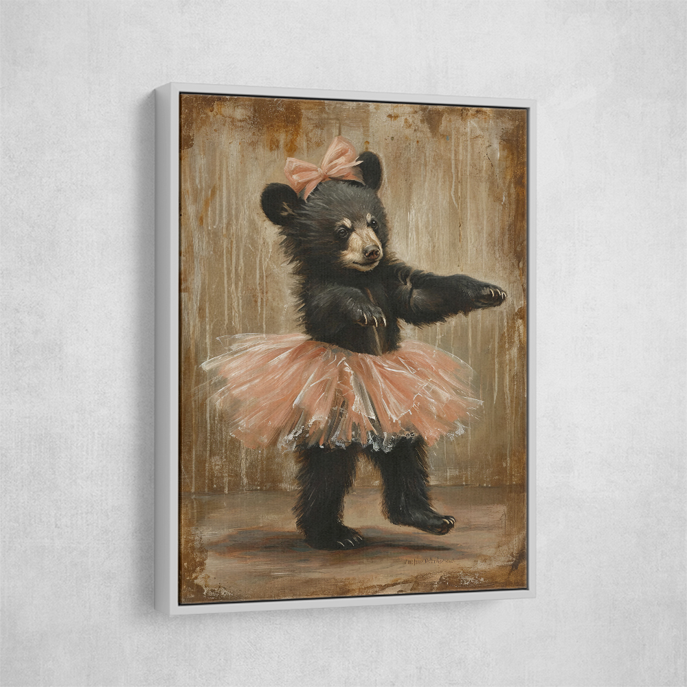 Baby Black Bear Tutu Dancer