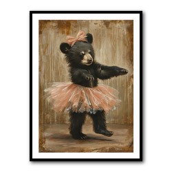 Baby Black Bear Tutu Dancer