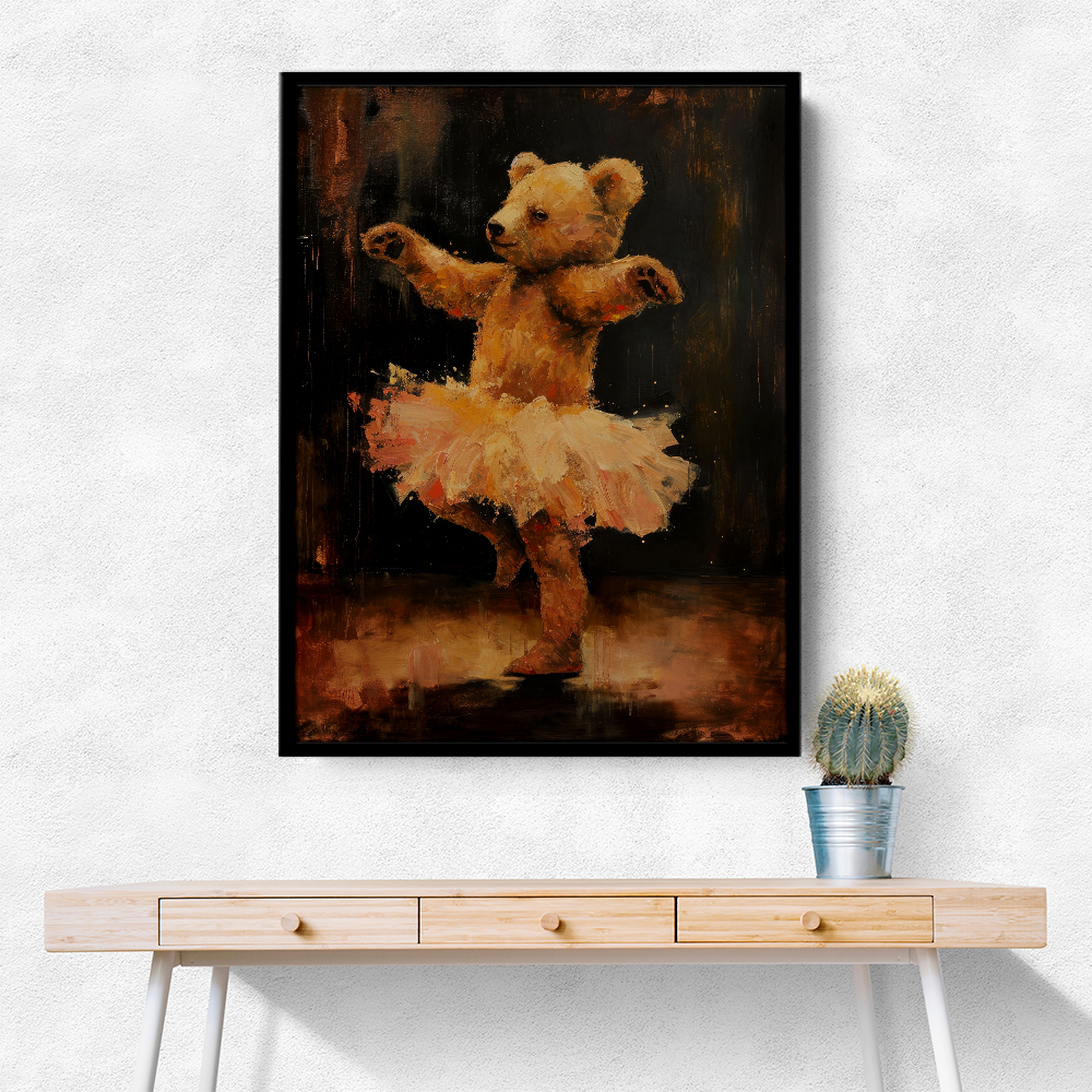 Teddy Bear Dancing in a Tutu