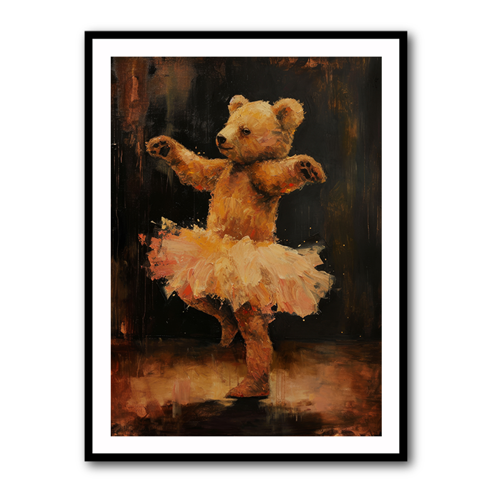 Teddy Bear Dancing in a Tutu