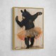 Black Bear Dancing in a Tutu