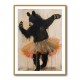 Black Bear Dancing in a Tutu