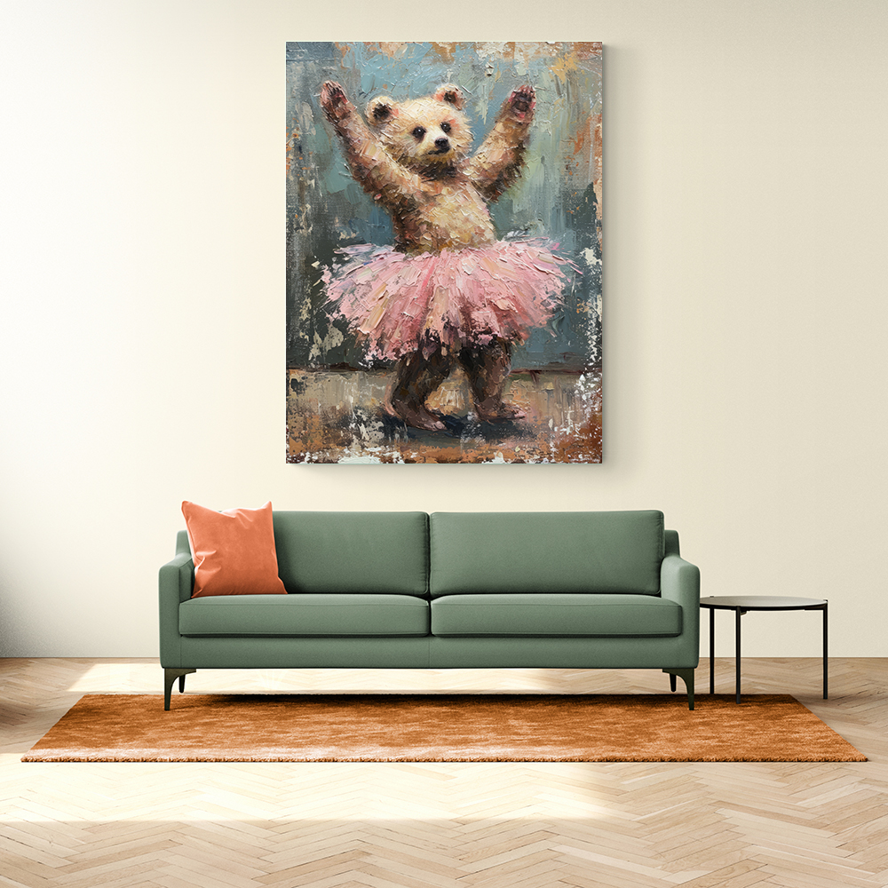 Baby Brown Bear Tutu Dancer