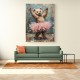 Baby Brown Bear Tutu Dancer Baby Brown Bear Tutu Dancer