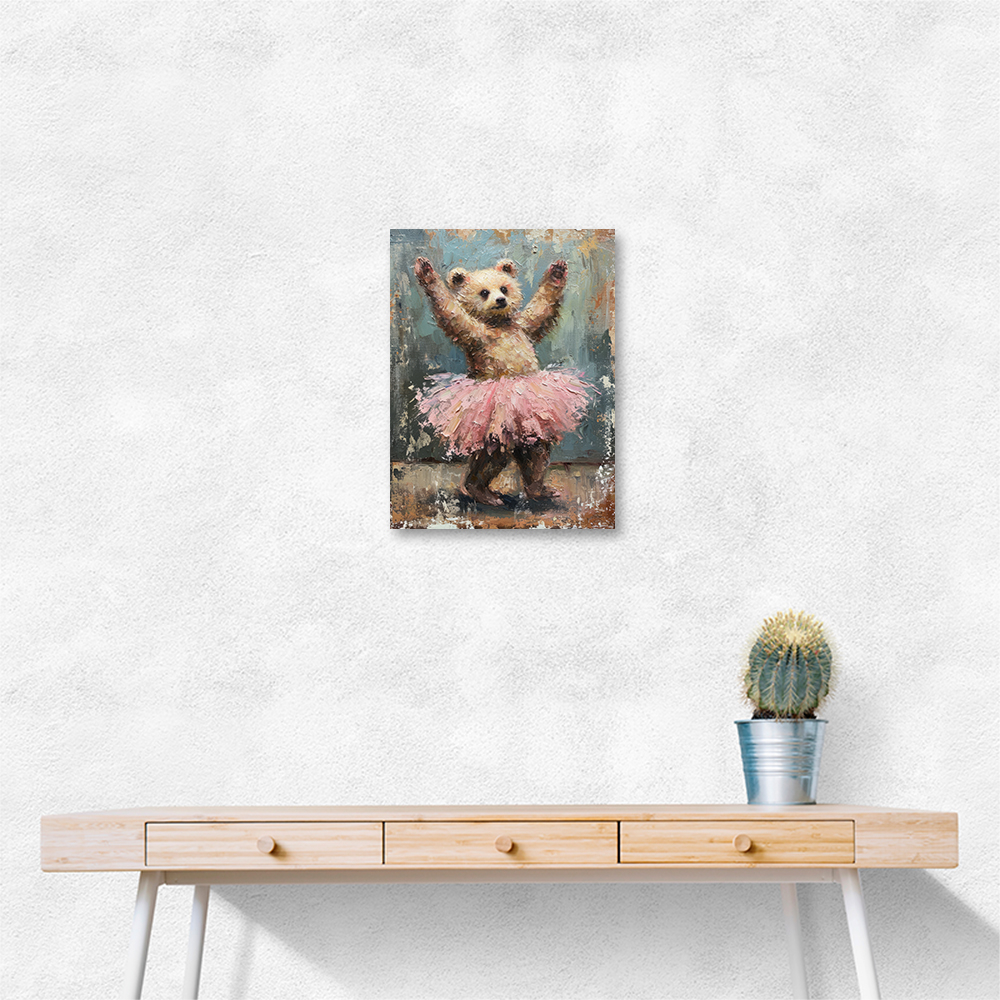 Baby Brown Bear Tutu Dancer Baby Brown Bear Tutu Dancer