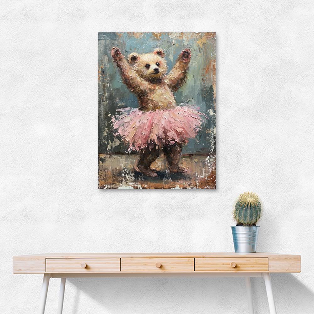 Baby Brown Bear Tutu Dancer