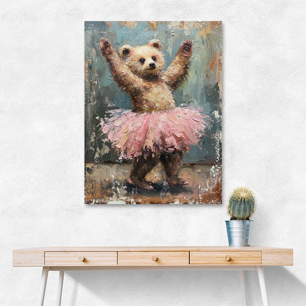 Baby Brown Bear Tutu Dancer Baby Brown Bear Tutu Dancer