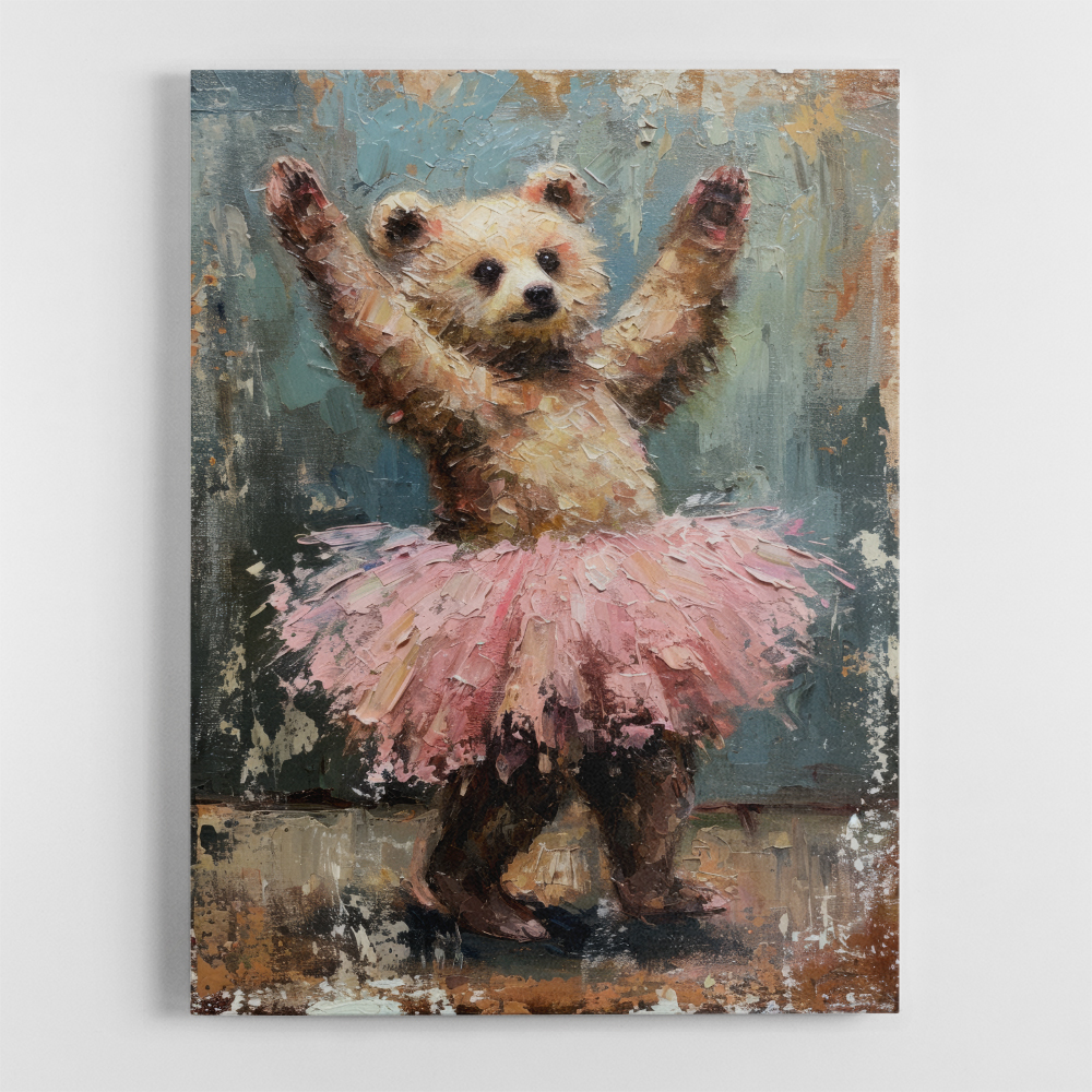 Baby Brown Bear Tutu Dancer