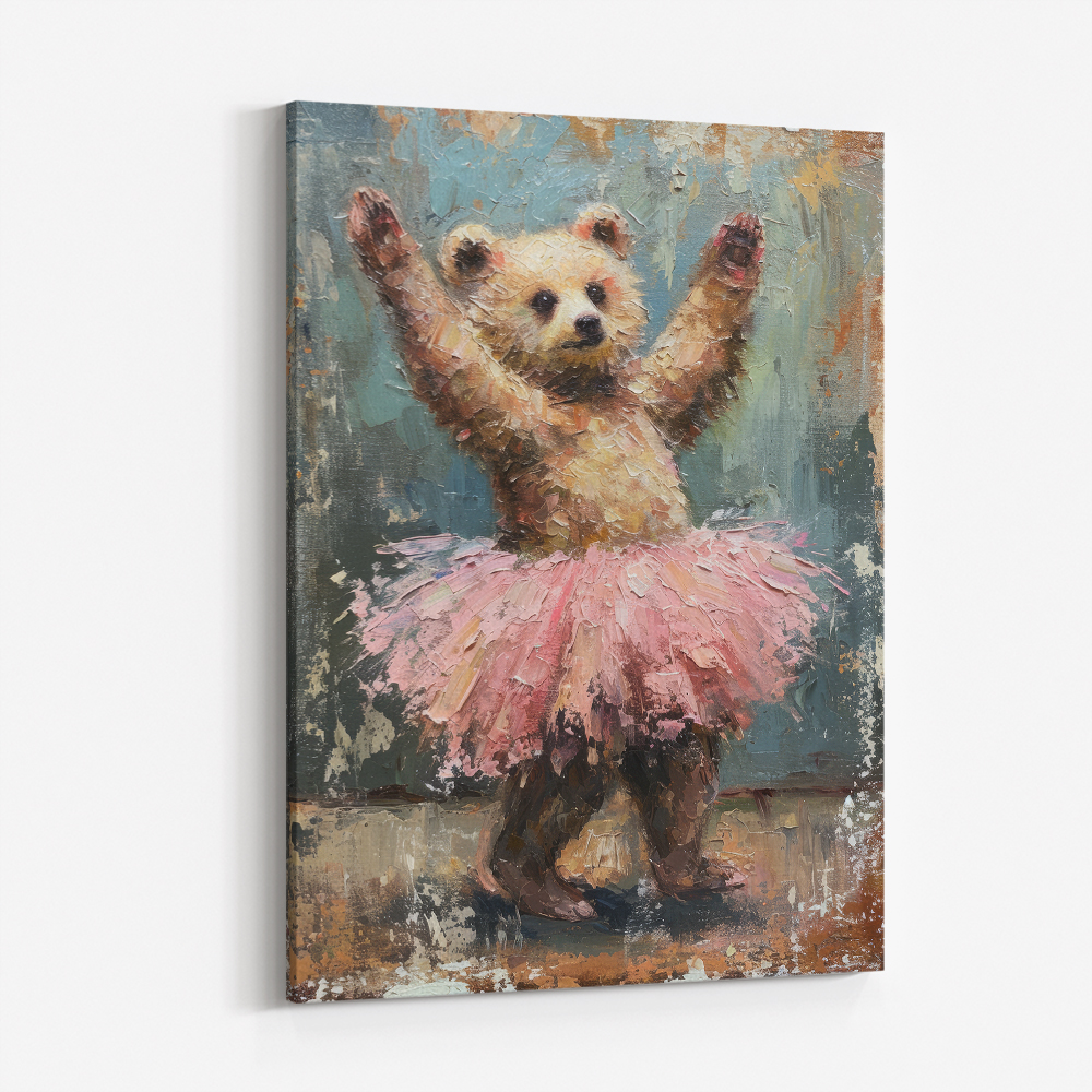 Baby Brown Bear Tutu Dancer