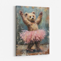 Baby Brown Bear Tutu Dancer