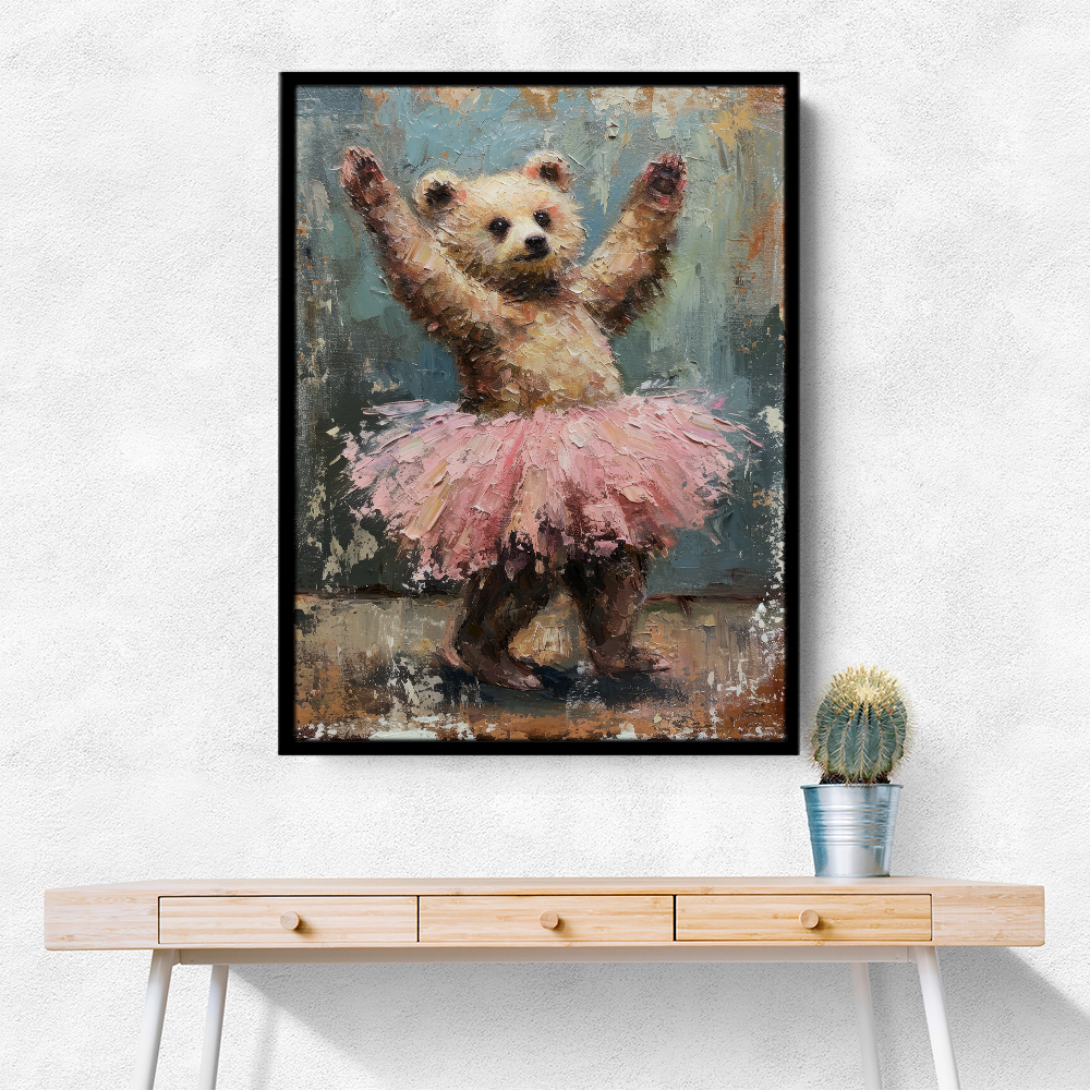 Baby Brown Bear Tutu Dancer Baby Brown Bear Tutu Dancer