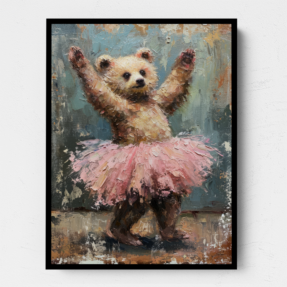 Baby Brown Bear Tutu Dancer Baby Brown Bear Tutu Dancer
