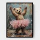 Baby Brown Bear Tutu Dancer Baby Brown Bear Tutu Dancer