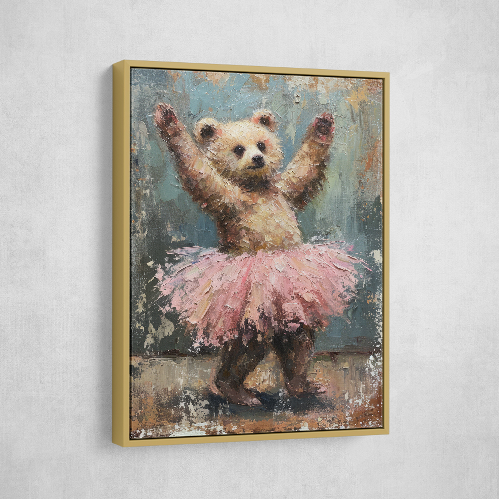 Baby Brown Bear Tutu Dancer Baby Brown Bear Tutu Dancer