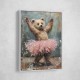 Baby Brown Bear Tutu Dancer Baby Brown Bear Tutu Dancer