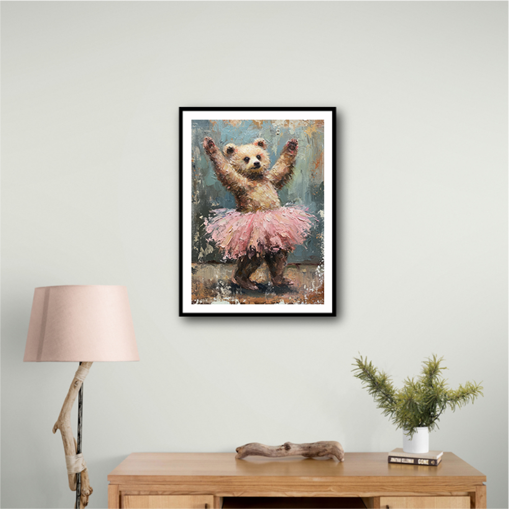 Baby Brown Bear Tutu Dancer