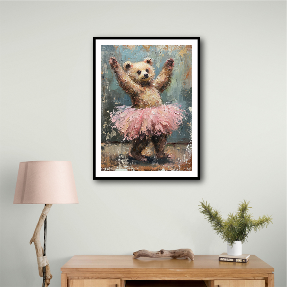 Baby Brown Bear Tutu Dancer