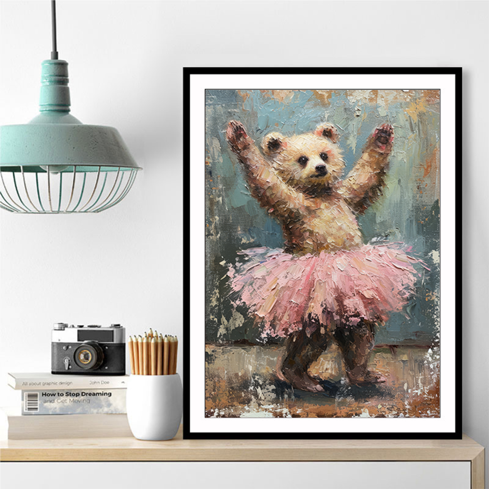 Baby Brown Bear Tutu Dancer