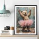 Baby Brown Bear Tutu Dancer Baby Brown Bear Tutu Dancer