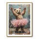 Baby Brown Bear Tutu Dancer Baby Brown Bear Tutu Dancer