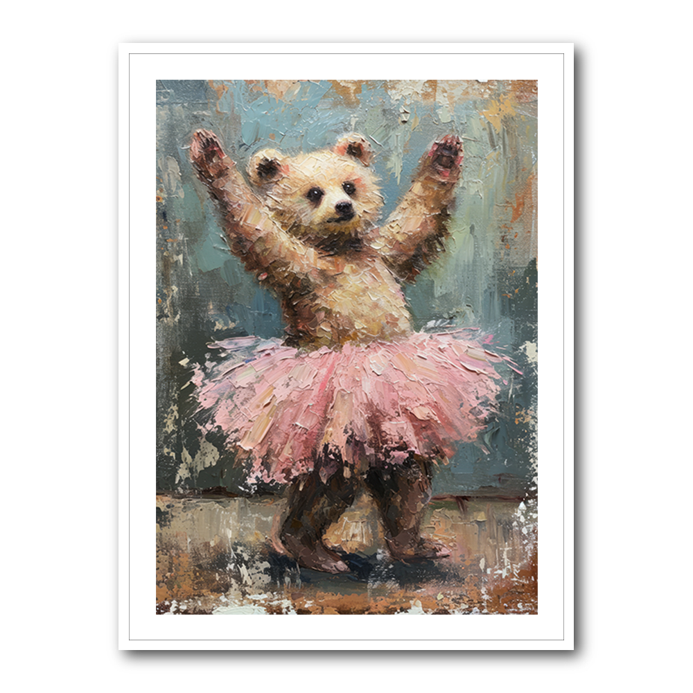 Baby Brown Bear Tutu Dancer Baby Brown Bear Tutu Dancer