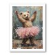 Baby Brown Bear Tutu Dancer Baby Brown Bear Tutu Dancer