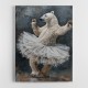 Polar Bear Tutu Waltz In Grey Polar Bear Tutu Waltz In Grey