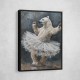 Polar Bear Tutu Waltz In Grey Polar Bear Tutu Waltz In Grey