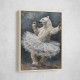 Polar Bear Tutu Waltz In Grey Polar Bear Tutu Waltz In Grey