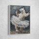 Polar Bear Tutu Waltz In Grey Polar Bear Tutu Waltz In Grey