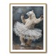 Polar Bear Tutu Waltz In Grey