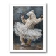 Polar Bear Tutu Waltz In Grey