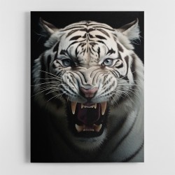 Angry White Tiger