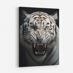 Angry White Tiger