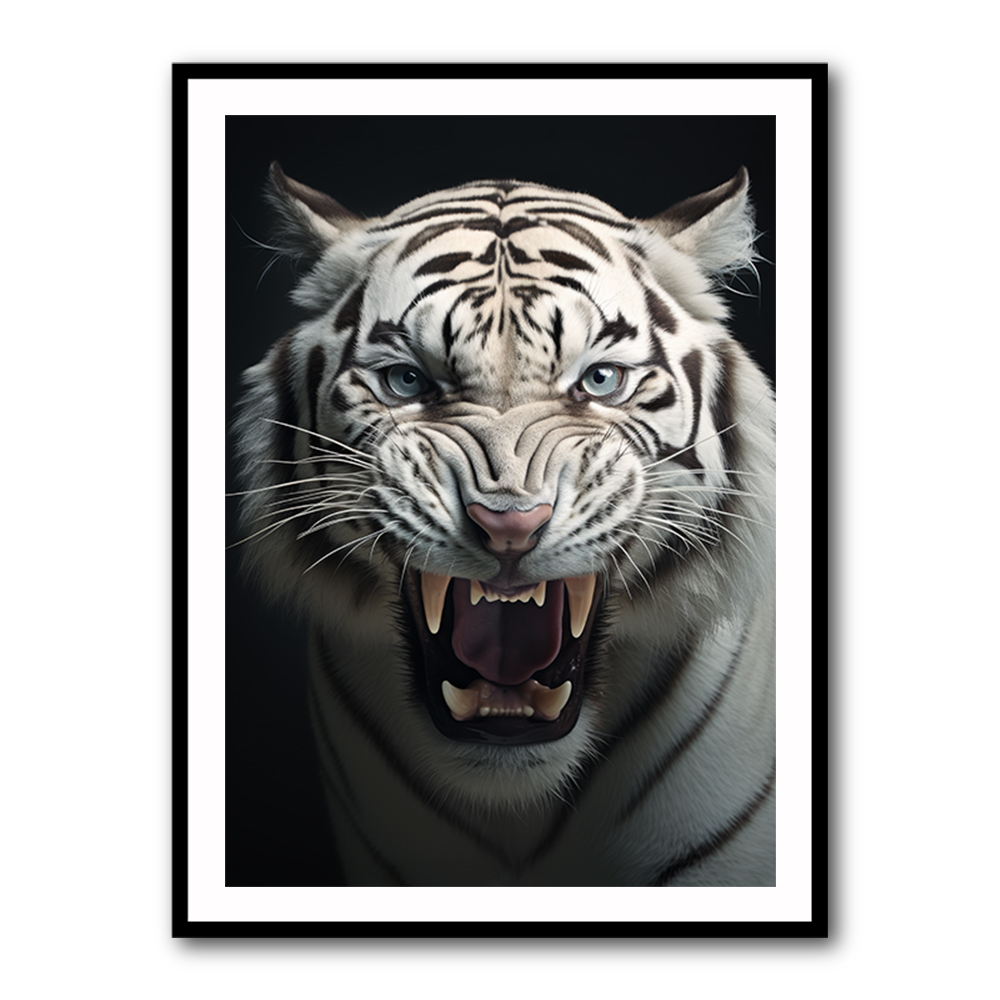 Angry White Tiger