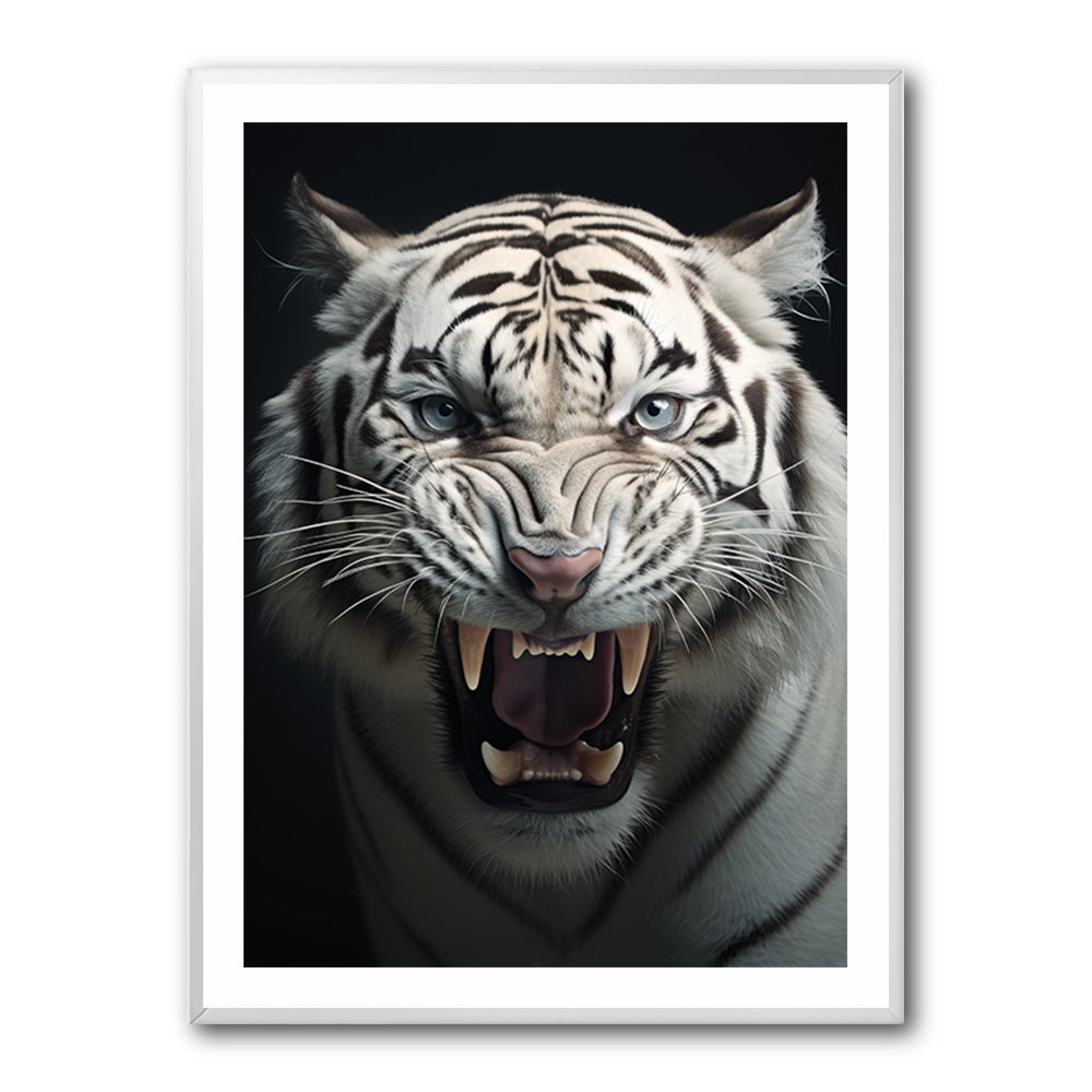 Angry White Tiger