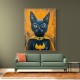 Black Cat Batman In Yellow Black Cat Batman In Yellow