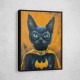 Black Cat Batman In Yellow