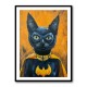 Black Cat Batman In Yellow Black Cat Batman In Yellow
