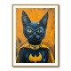 Black Cat Batman In Yellow