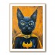 Black Cat Batman In Yellow