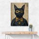 Black Cat Batman In Yellow Black Cat Batman In Yellow