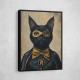 Black Cat Batman In Yellow Black Cat Batman In Yellow
