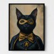 Black Cat Batman In Yellow Black Cat Batman In Yellow