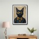 Black Cat Batman In Yellow Black Cat Batman In Yellow