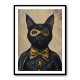 Black Cat Batman In Yellow Black Cat Batman In Yellow