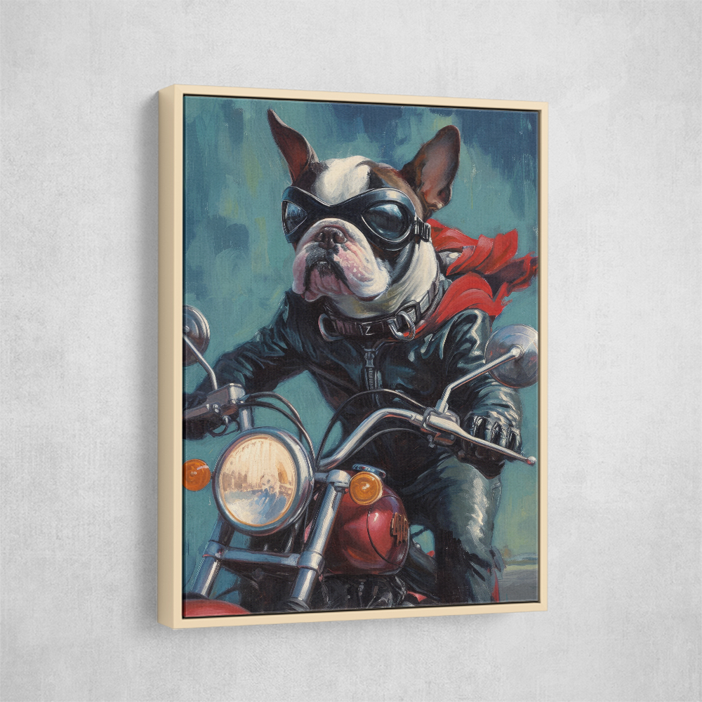 Bulldog Biker Bulldog Biker