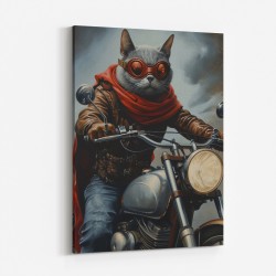 Biker Superhero Cat 2